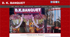 Desktop Screenshot of dkbanquet.com